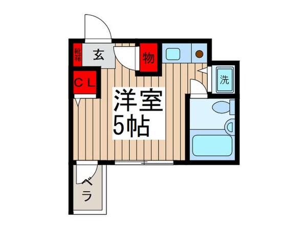 モンシェ―ル新小岩の物件間取画像